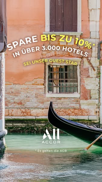 ALL Accor Meta ad example started 2026-03-09: Mitglieder von ALL sparen, Mitglieder von ALL sparen