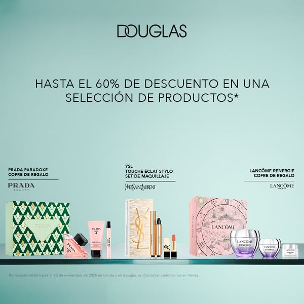Douglas Cosmetics Spain Meta ad example started 2026-04-15: ¡Douglas te regala belleza!, ¡Douglas te regala belleza!, ¡Douglas te regala belleza!, ¡Douglas te regala belleza!, ¡Douglas te regala belleza!, ¡Douglas te regala belleza!