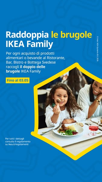 IKEA Meta ad example started 2026-04-15: Raddoppia le brugole​, Raddoppia le brugole​, Raddoppia le brugole​, Raddoppia le brugole​, Raddoppia le brugole​, Raddoppia le brugole​