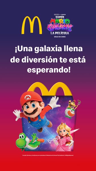 McDonald's Meta ad example started 2026-03-24: ¡Diversión en familia!, ¡Diversión en familia!, ¡Diversión en familia!, ¡Diversión en familia!