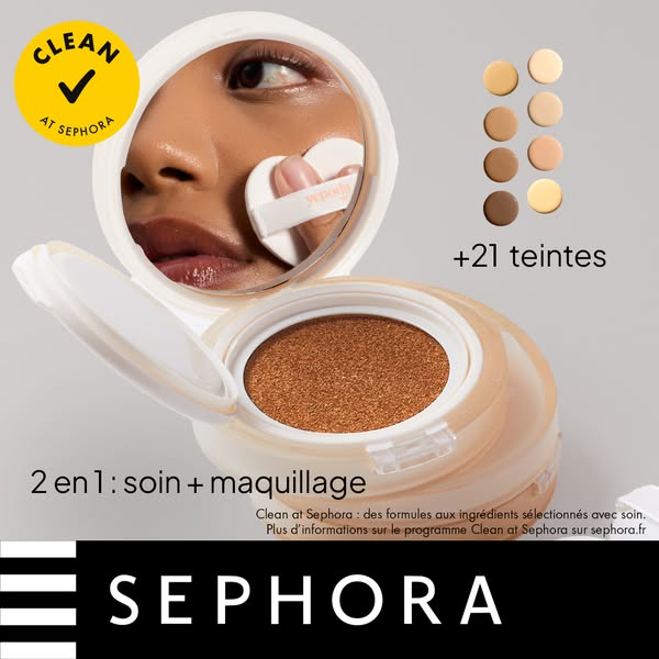 SEPHORA Meta ad example started 2026-04-27: Nouveau et uniquement chez Sephora​, Nouveau et uniquement chez Sephora​, Nouveau et uniquement chez Sephora​, Nouveau et uniquement chez Sephora​, Nouveau et uniquement chez Sephora​
