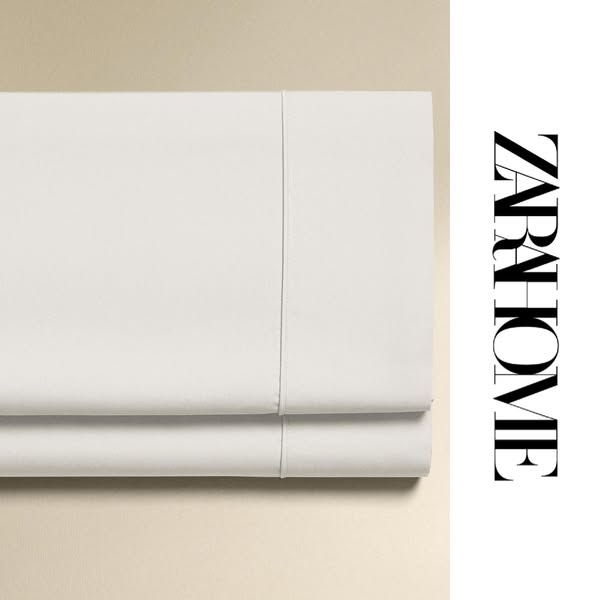 Zara Home Meta ad example started 2026-04-02: Oberlaken Baumwollperkal (Fadendichte 300), Oberlaken Baumwollperkal (Fadendichte 300), Spannbettlaken Satin | 40 Cm Höhe (Fadendichte 500), Spannbettlaken Baumwollperkal 40 Cm Höhe (Fadendichte 300), Spannbettlaken Satin | 40 Cm Höhe (Fadendichte 300), Spannbettlaken Baumwollperkal 40 Cm Höhe (Fadendichte 300)