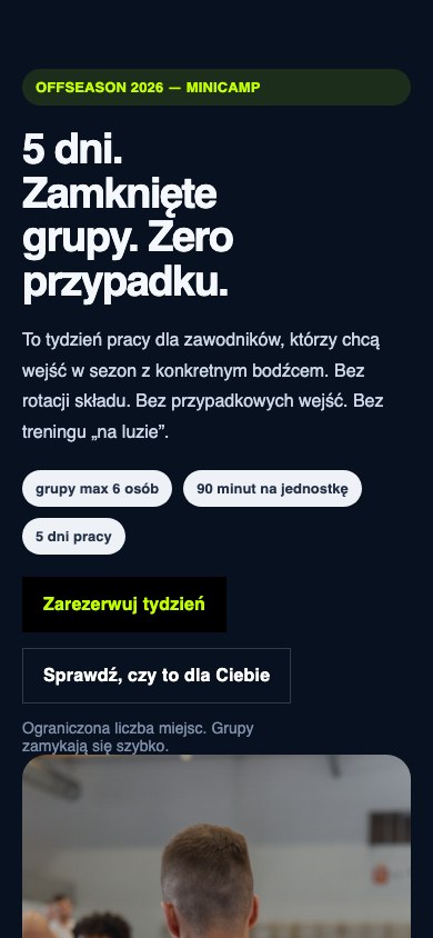 The same GRINDHOUSE page on mobile
